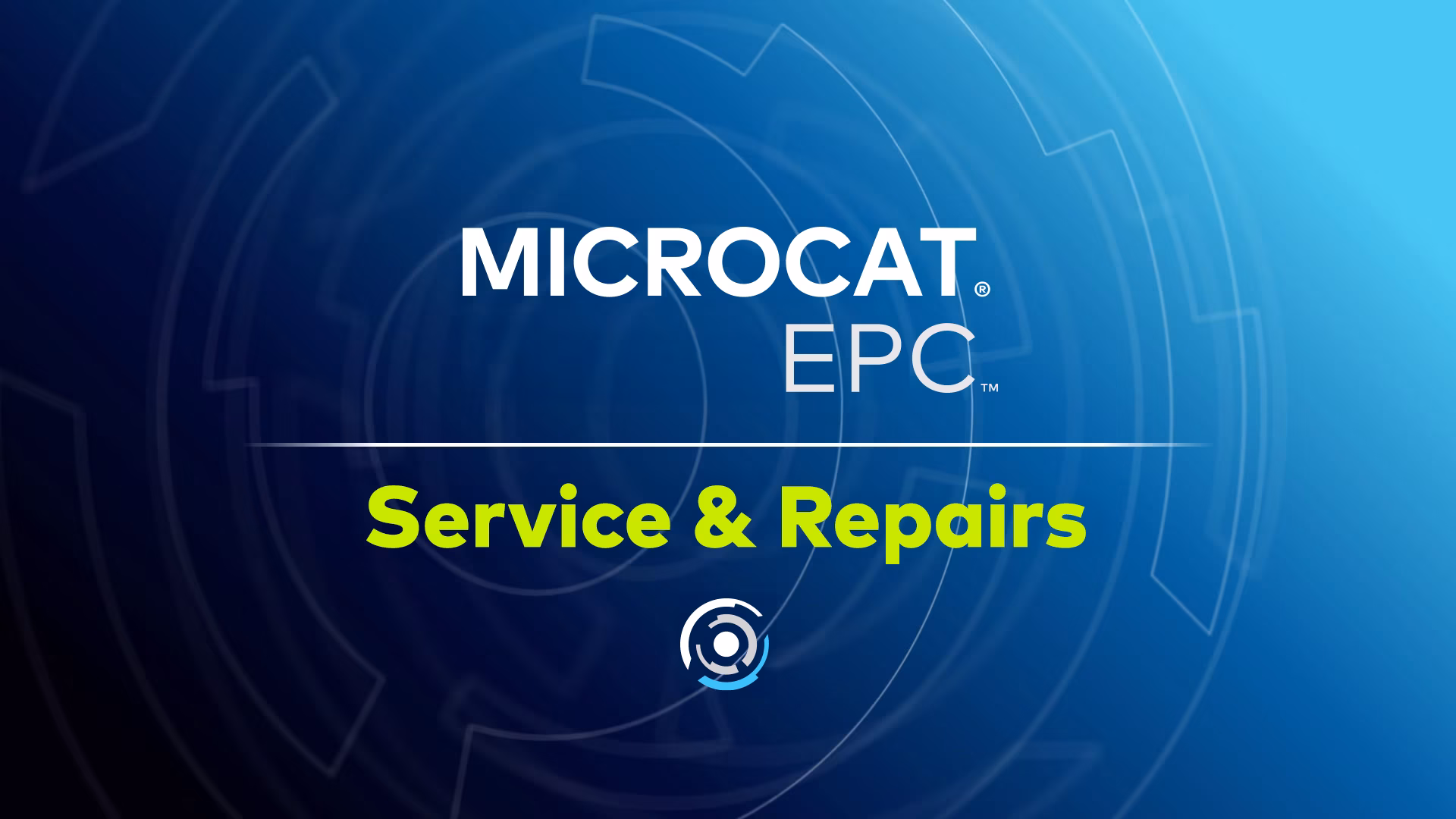 Microcat EPC – Service & Repairs